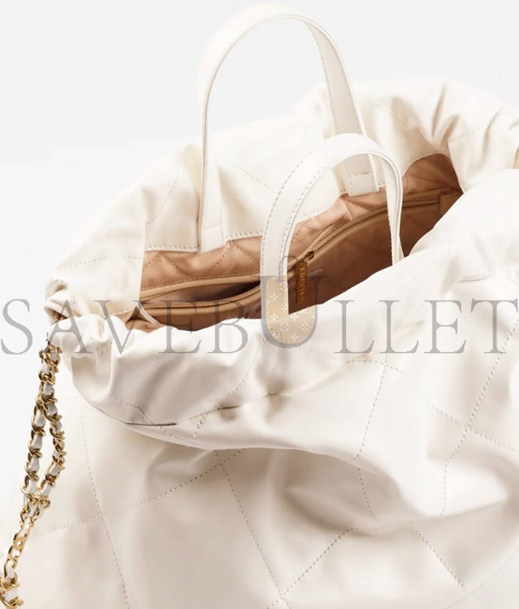 CHANEL 22 BACKPACK GOLD HARDWARE   AS3313 B08037 10601 (48*45*10cm)